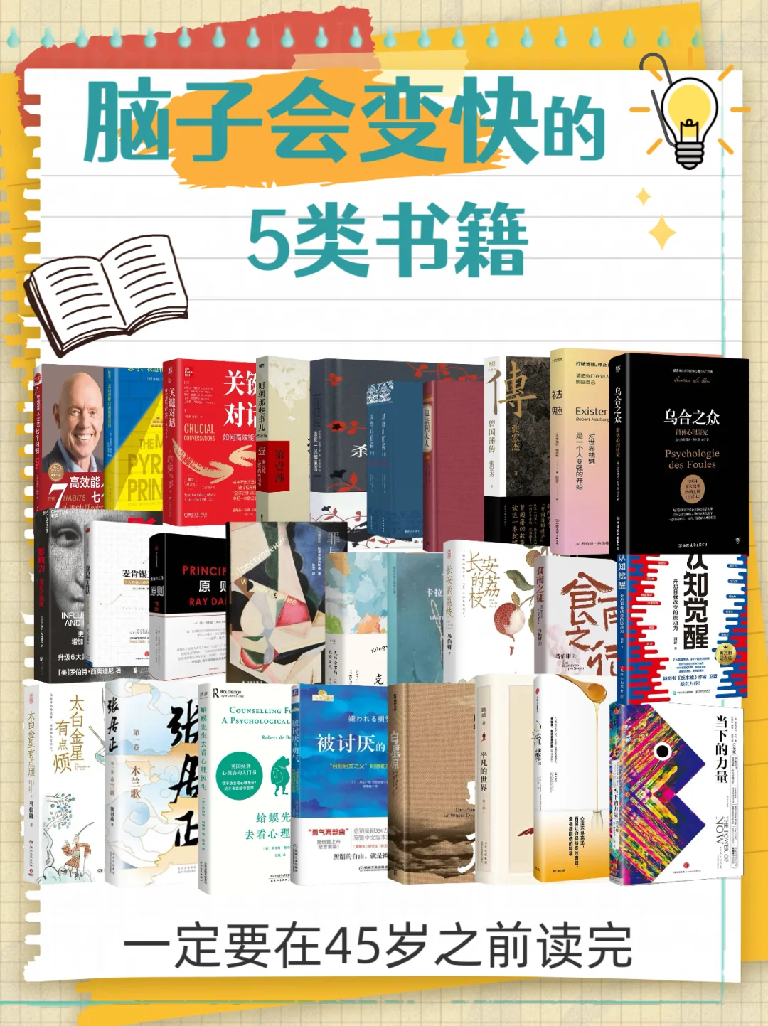 🔥狂刷这30本，脑子真的会变快❗️