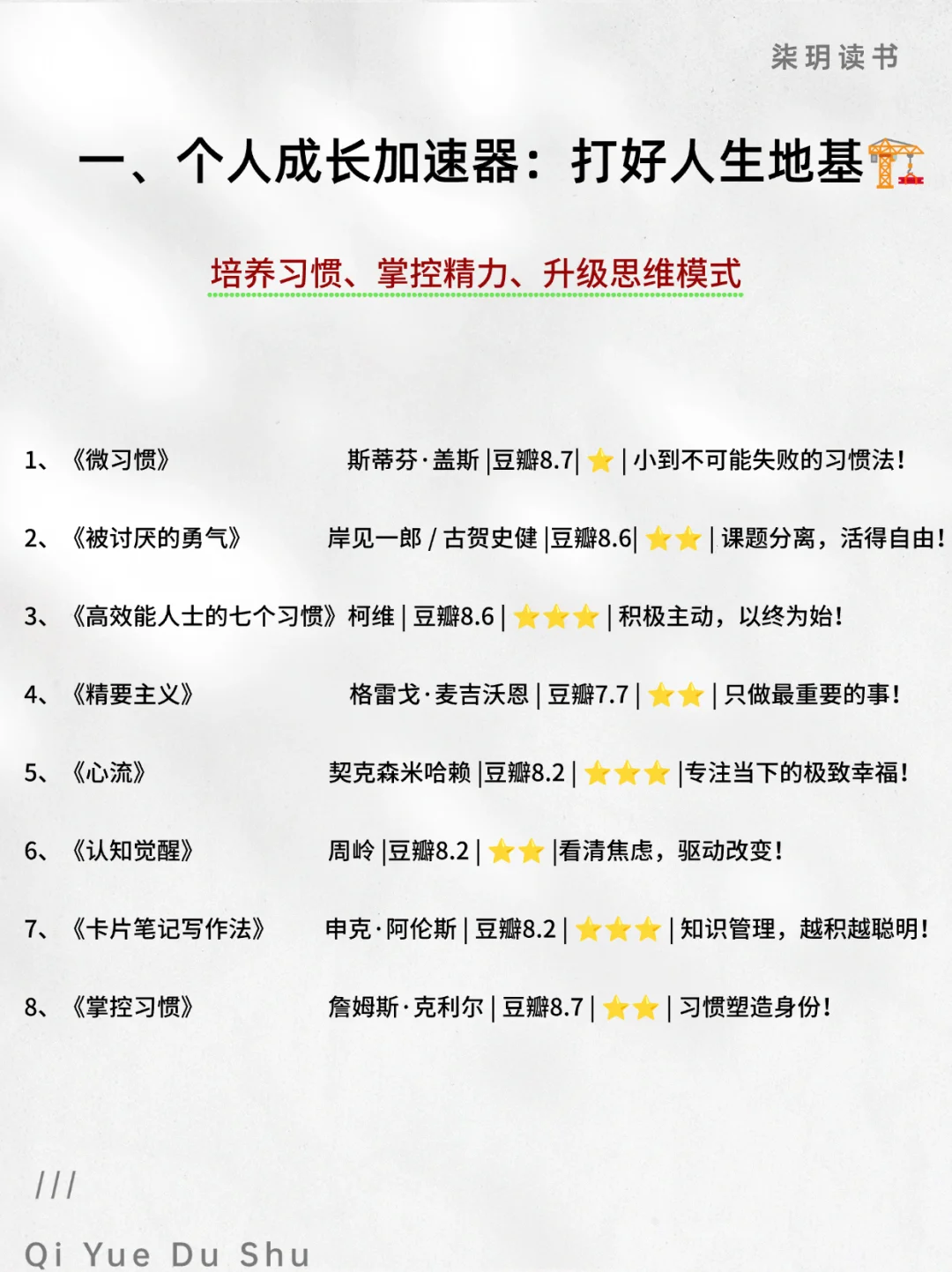 2025翻烂这48本！脑子真的越读越灵🧠✨