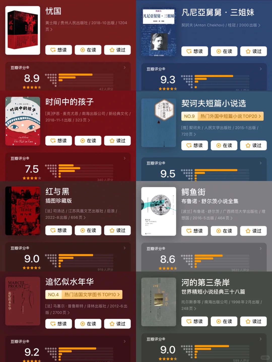 敢不敢用一年时间读完余华反复推荐的80本书