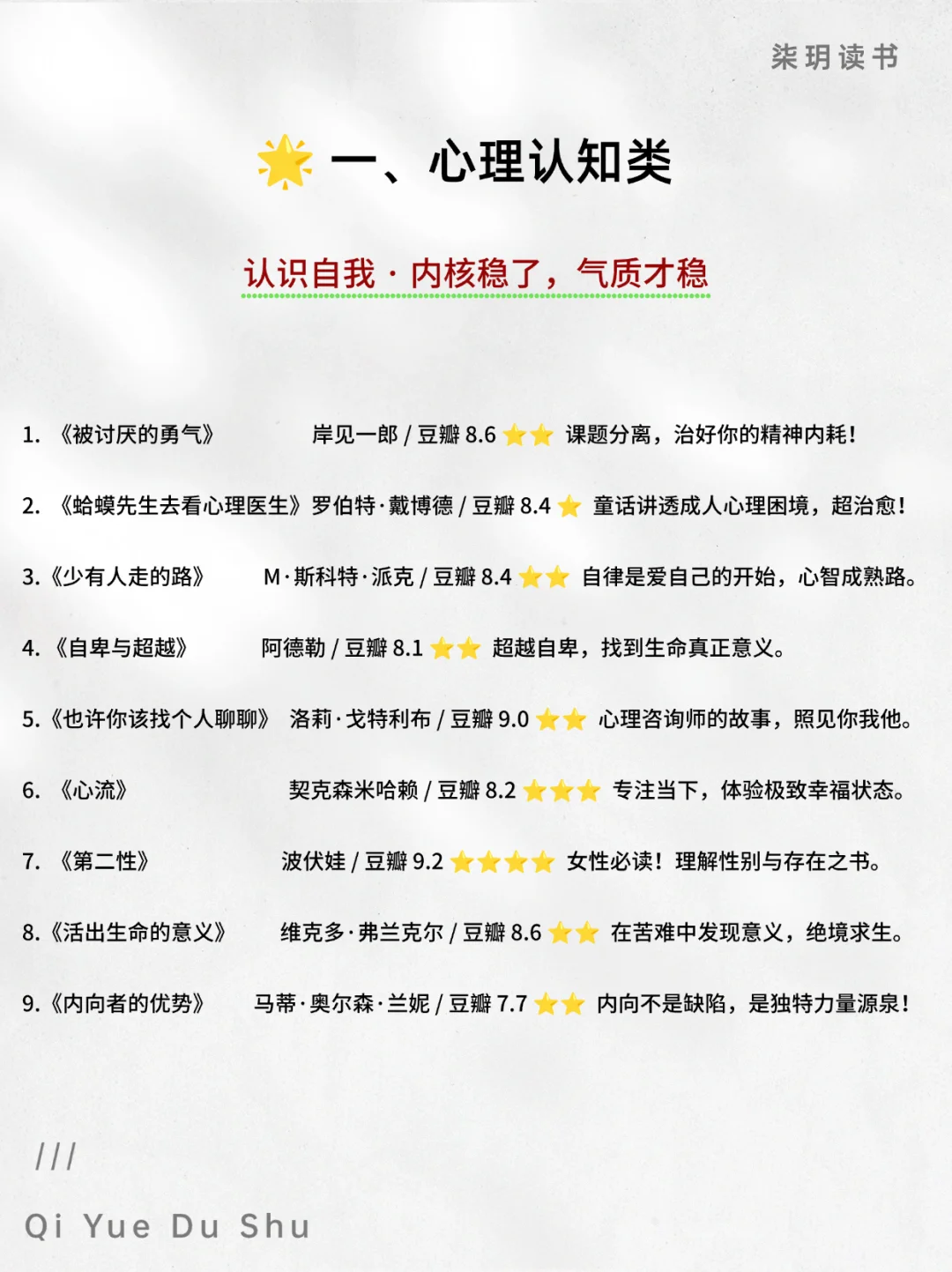 📚2025年书单请收好，54本书读完气质开挂