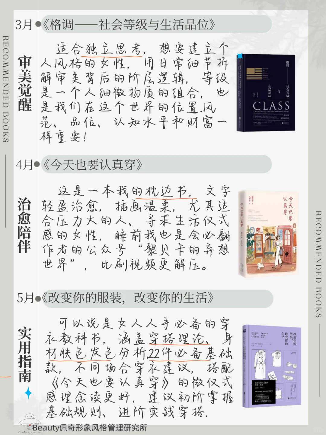 30+女性年度美学书单