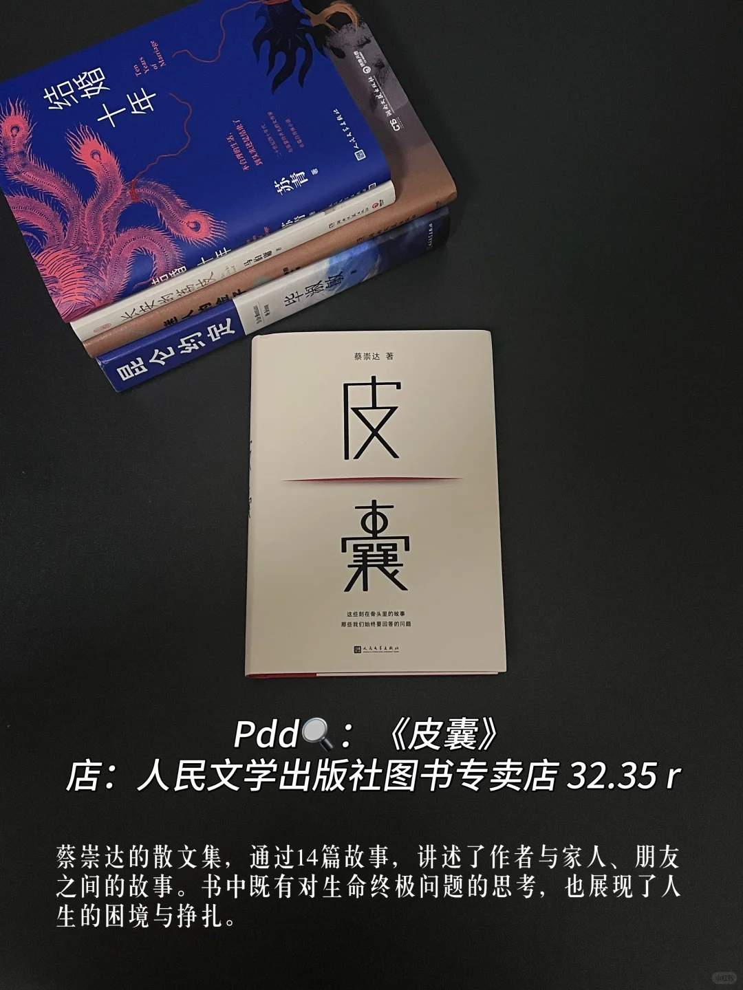 Pdd｜近期最触及我的几本书。