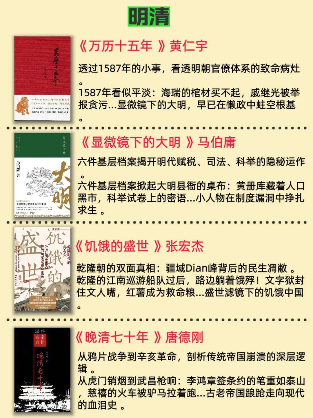 书单｜按时间顺序看历史，32本必读书籍❗️
