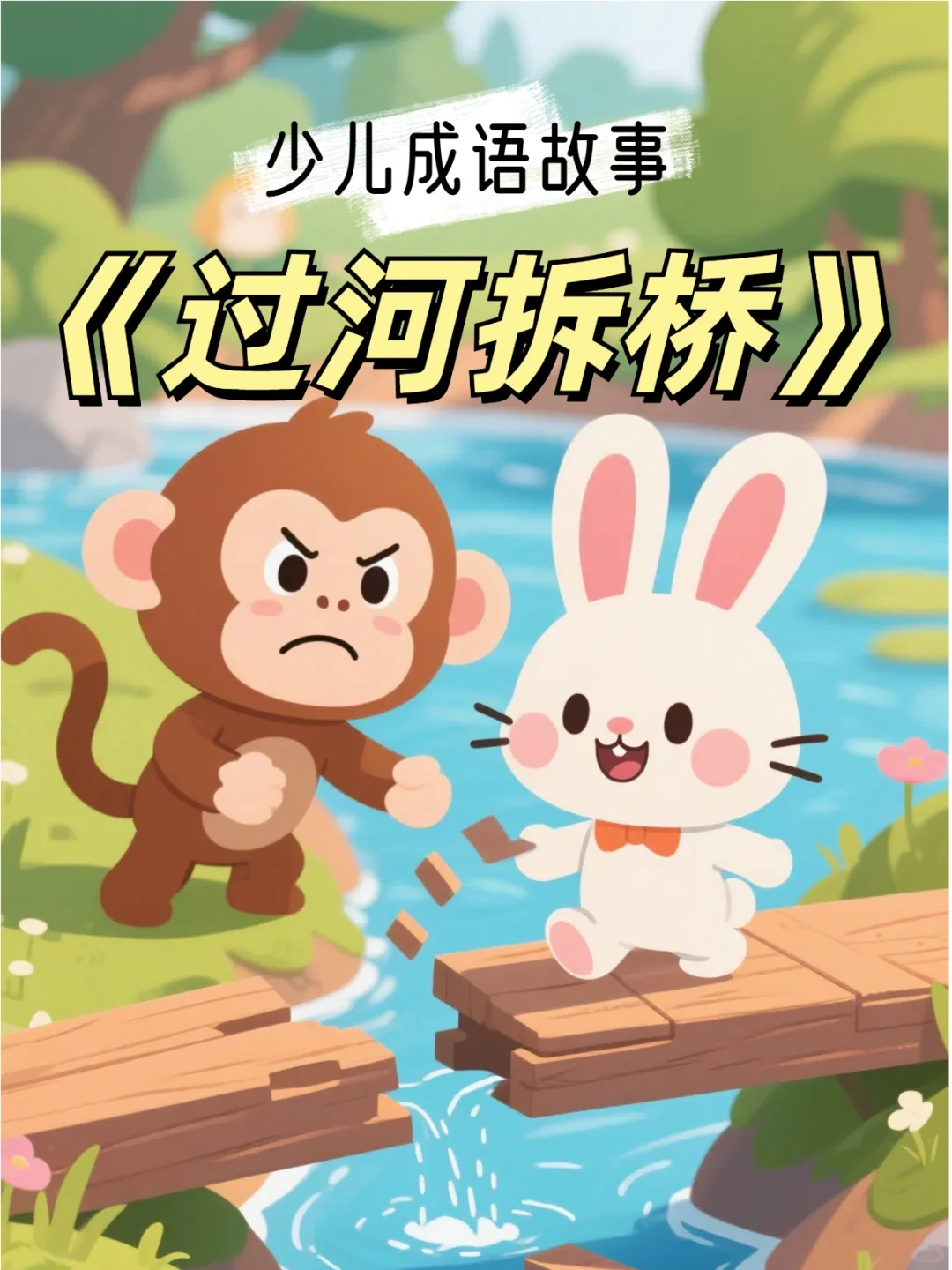 少儿成语故事12《过河拆桥》