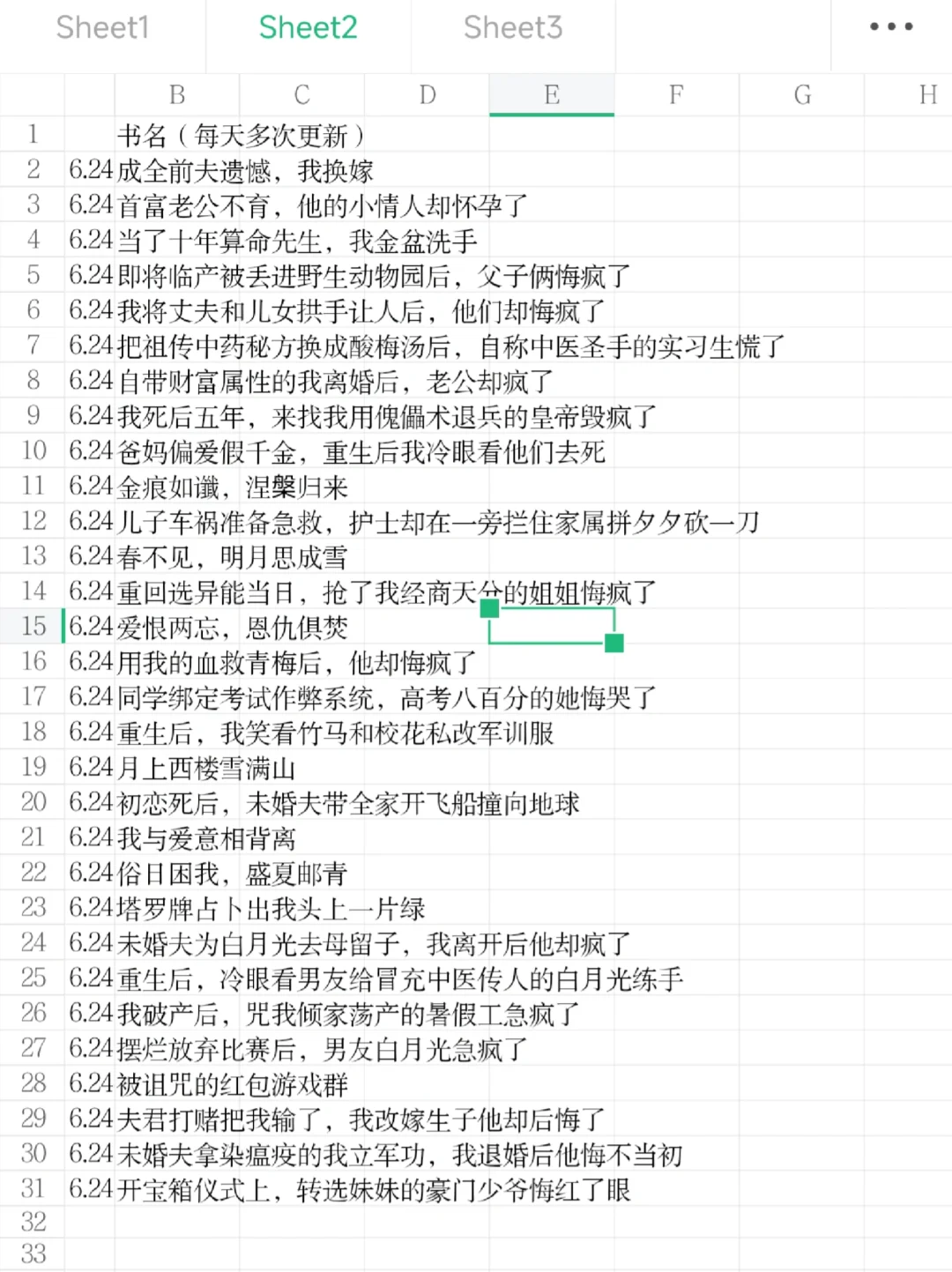 6.24全网榜单！