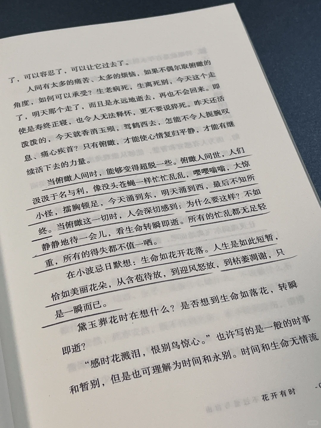 这本书是我人生低谷时期的救赎。