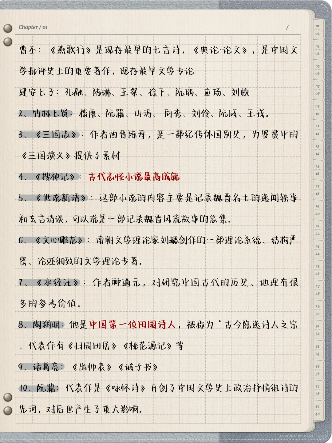 拿下❗️中国古代文学作品汇总❗️很全❗️