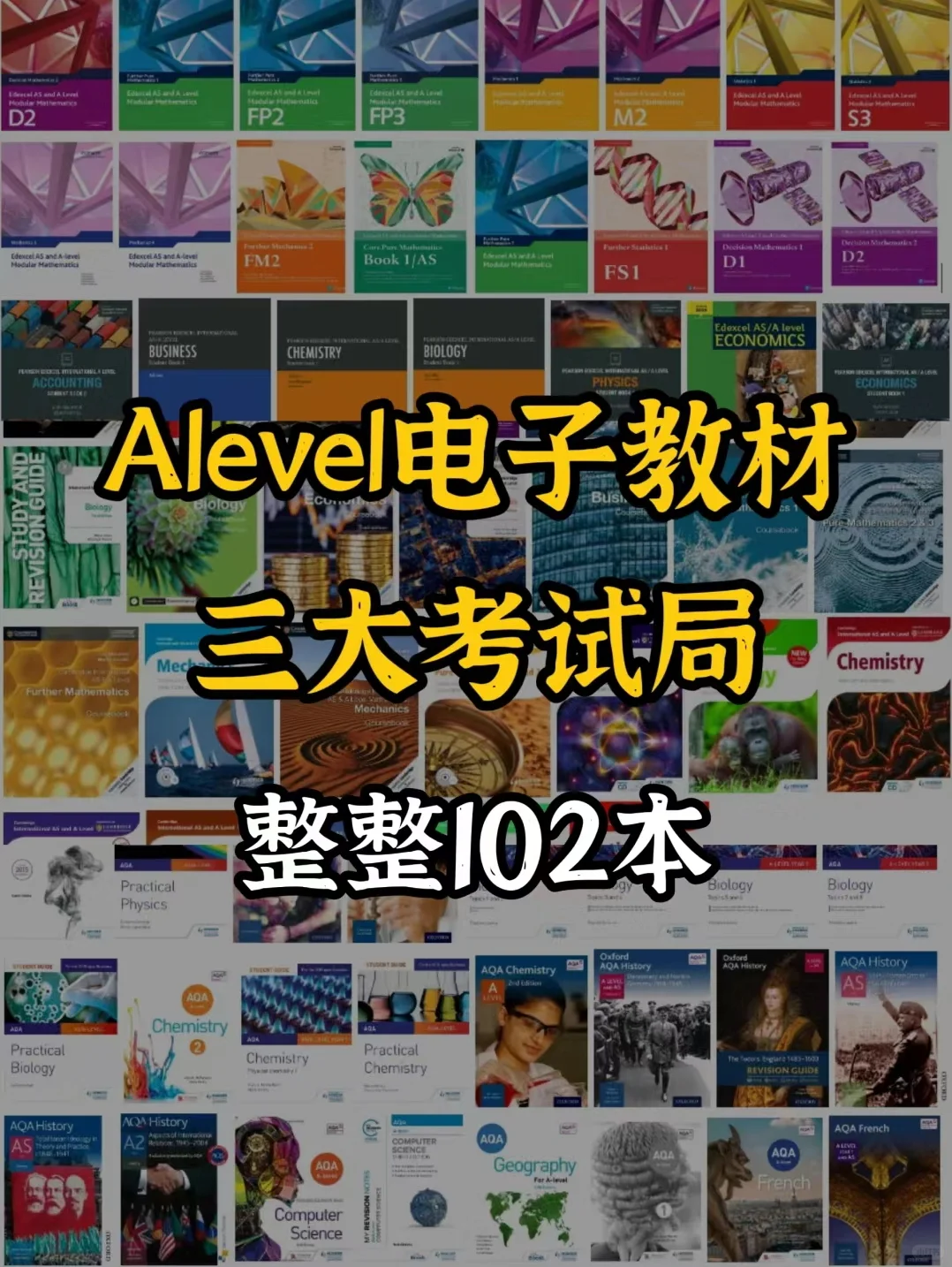 Alevel电子书不要再花💰买了！