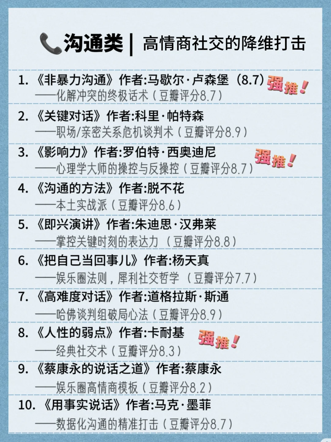 女孩子自我提升书单，收藏起来慢慢看