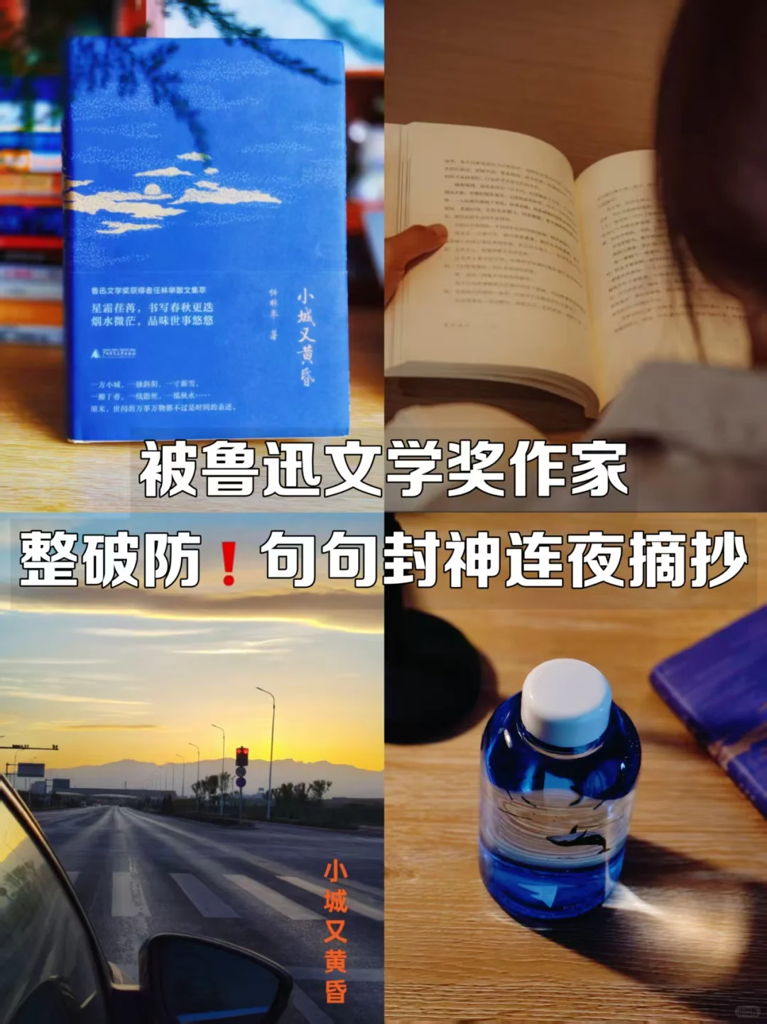 被鲁迅文学奖作家整破防，句句封神连夜摘抄