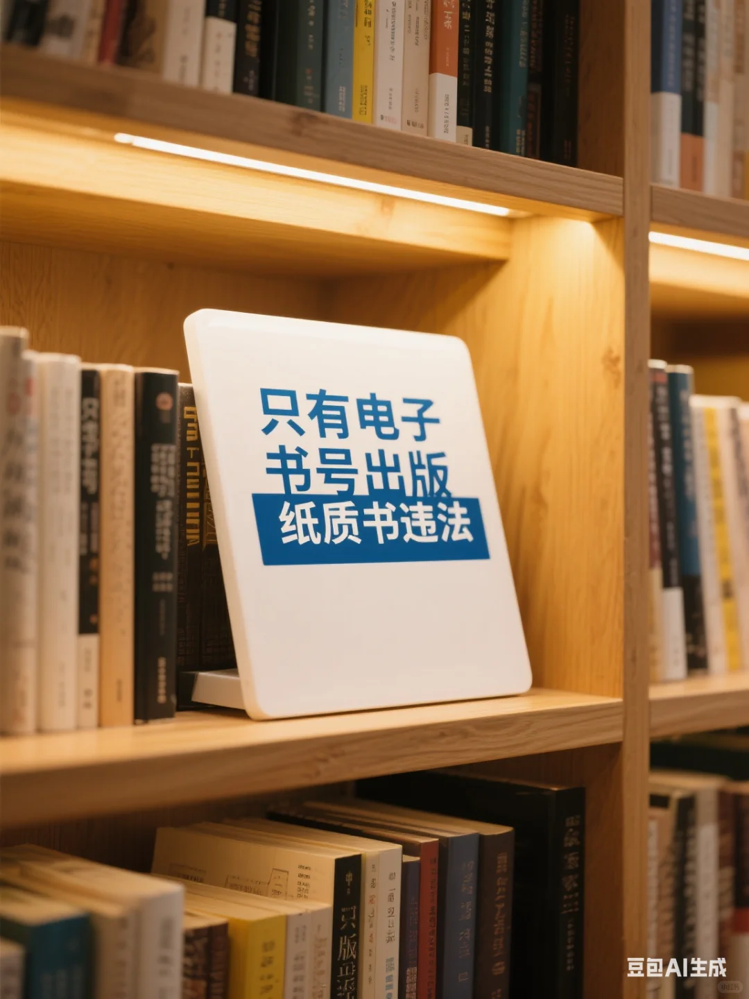 只有电子书号出版纸质书违法吗