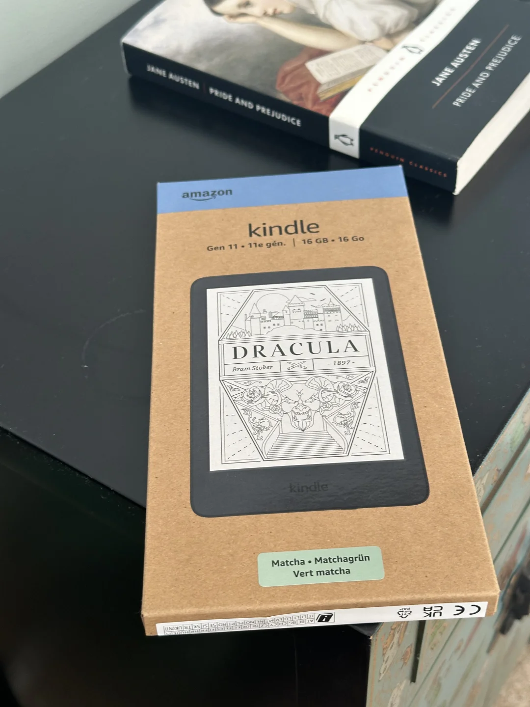 终于入手英国特产，美貌Kindle小绿！