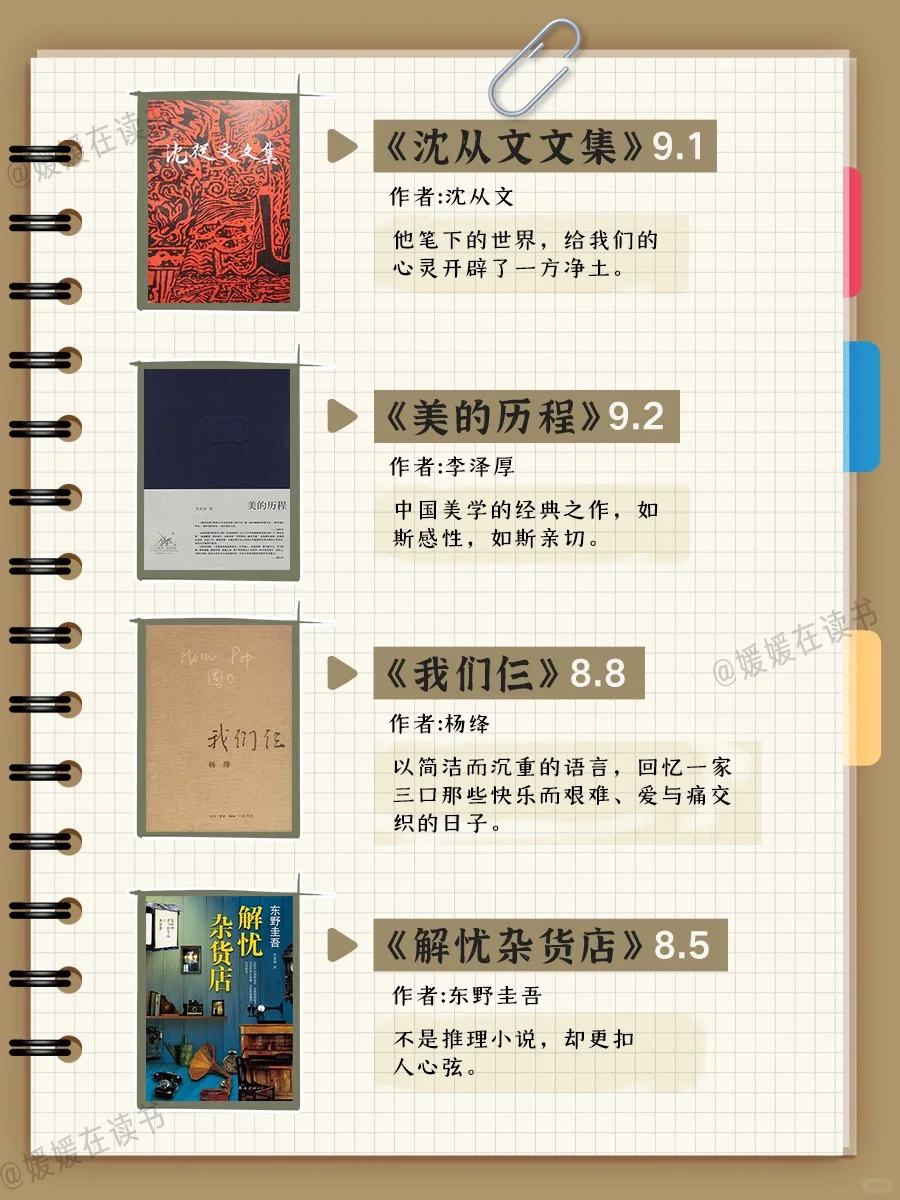 人民日报推荐🔥必读经典书籍 建议收藏