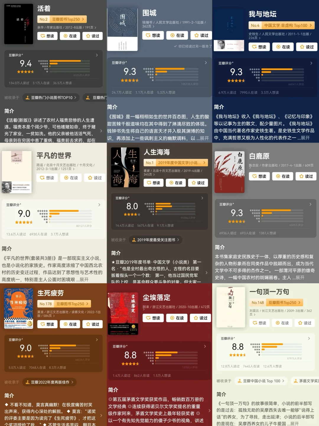 人民日报推荐必读书单‖50本好书值得收藏阅