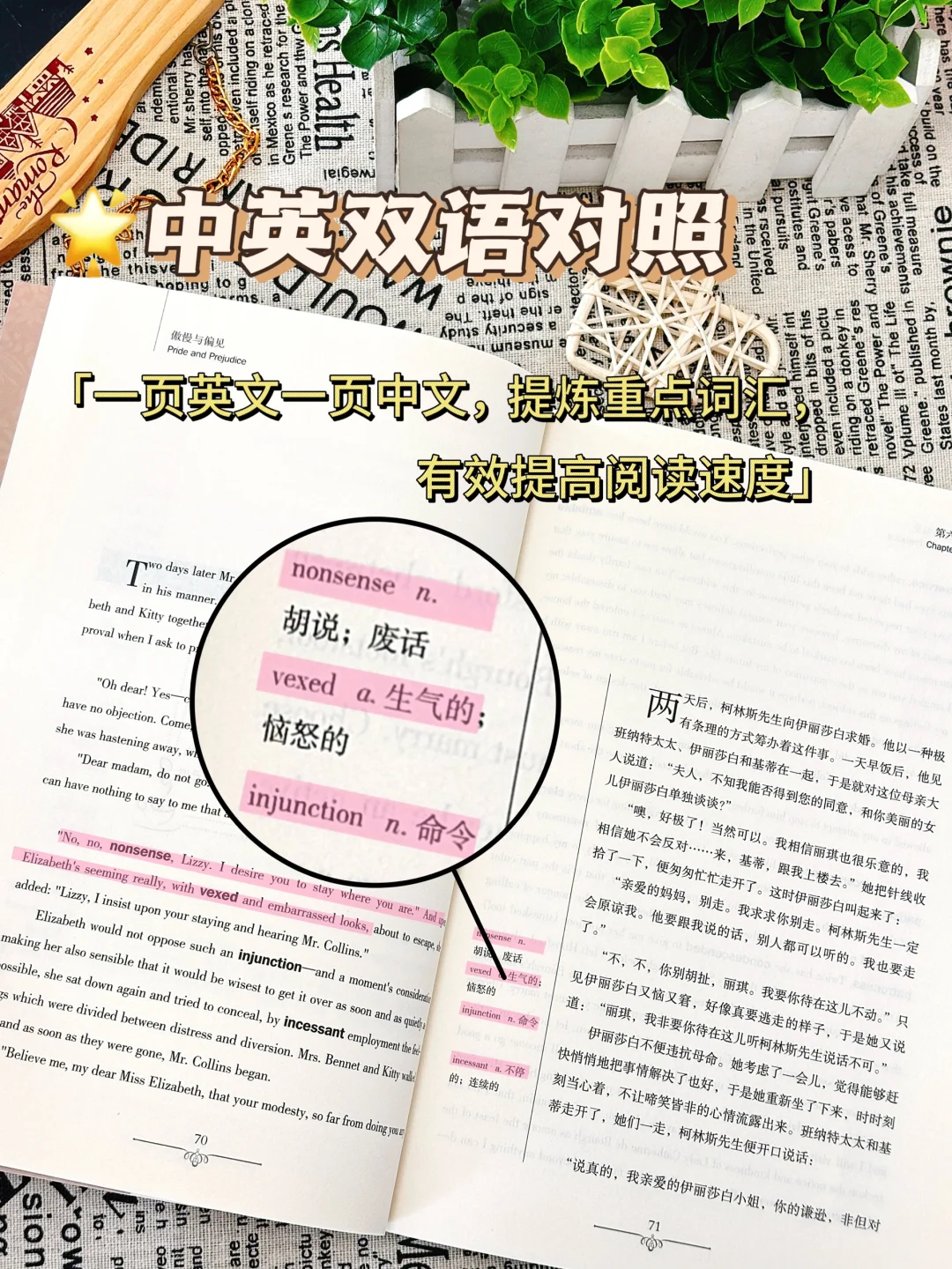 英语进阶秘籍🔥《傲慢与偏见》名著英文双享版