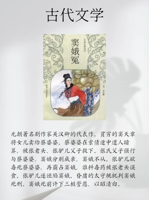 读完这20本名著，高中语文不用愁