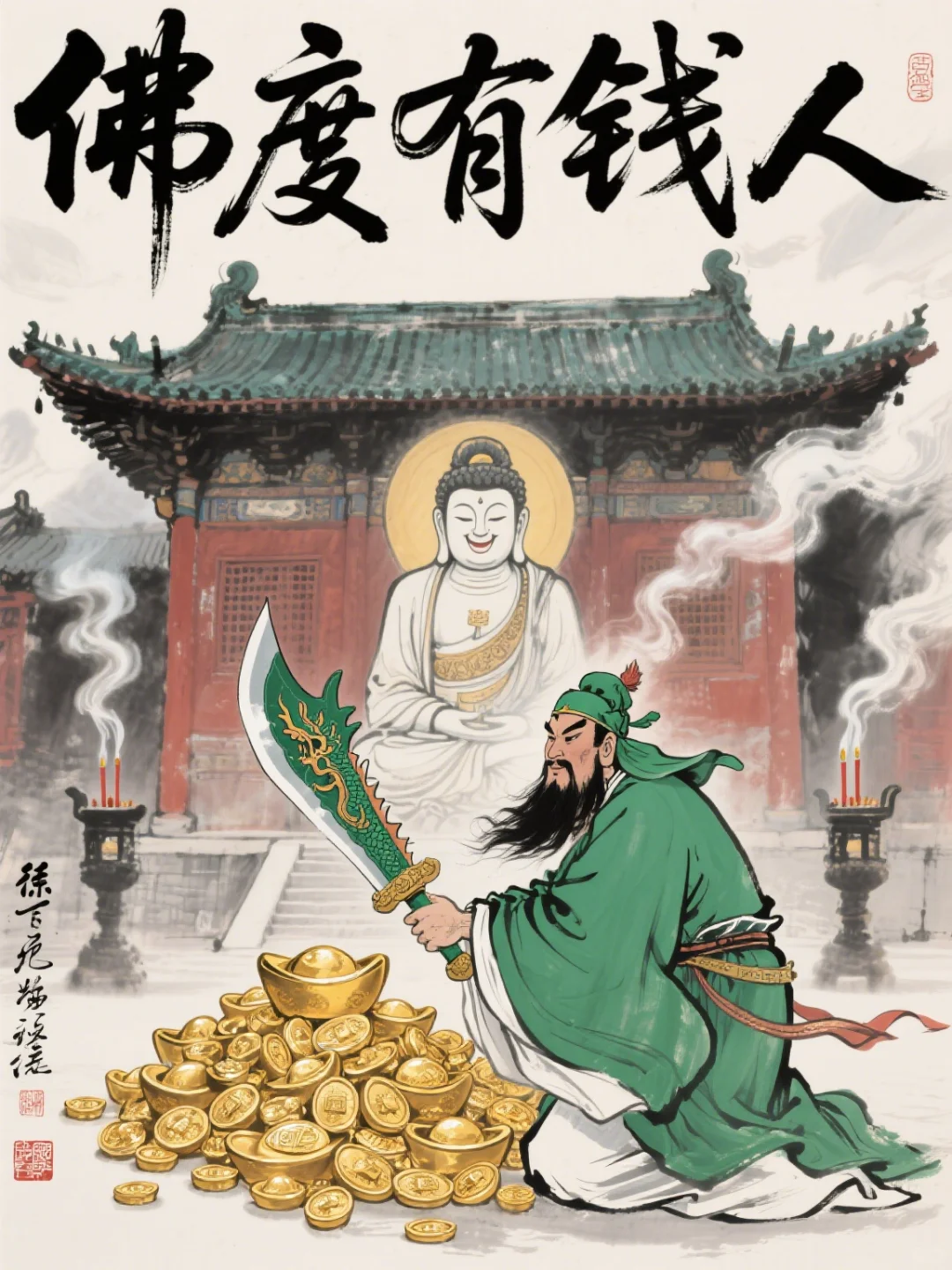 当把古诗中的字换成“钱”字，一下子就通了