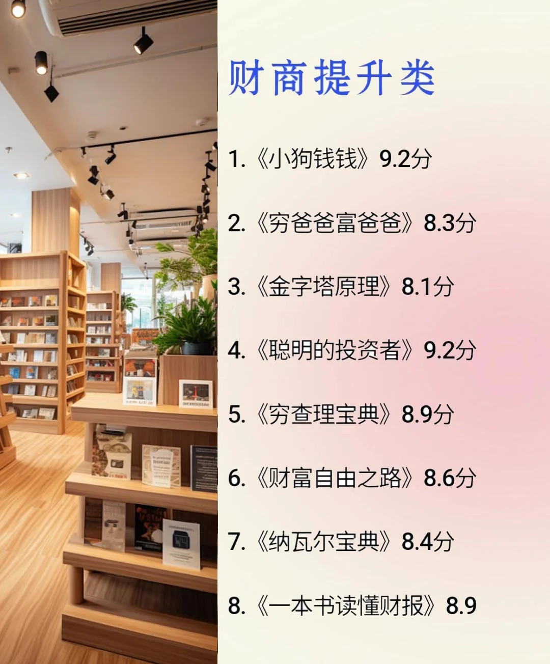 这8类书单让我脑子开挂！后悔没早点刷到！