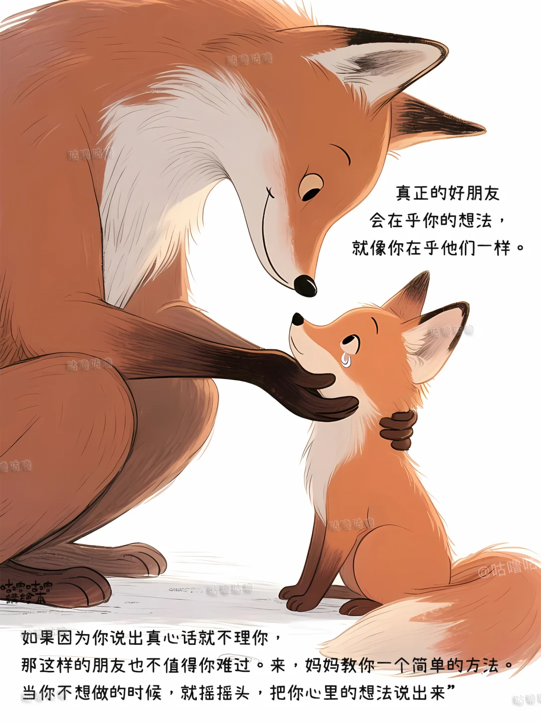 儿童绘本故事｜就算不愿意也没关系