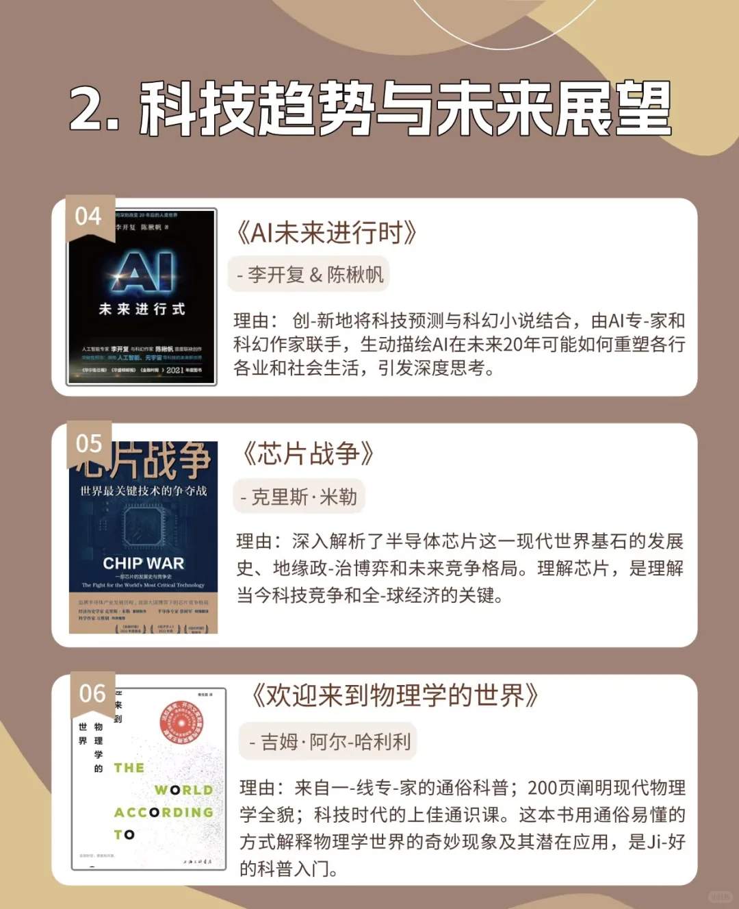 2025年度好书盘点📕，涉及8大领域！