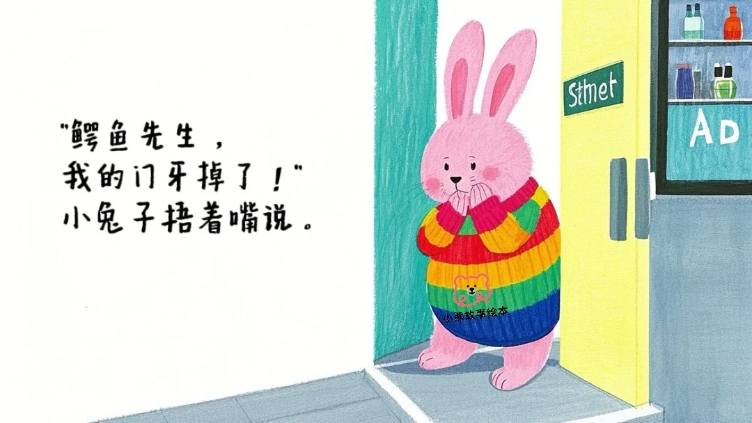 儿童故事绘本：鳄鱼先生的牙齿超市🦷🦷