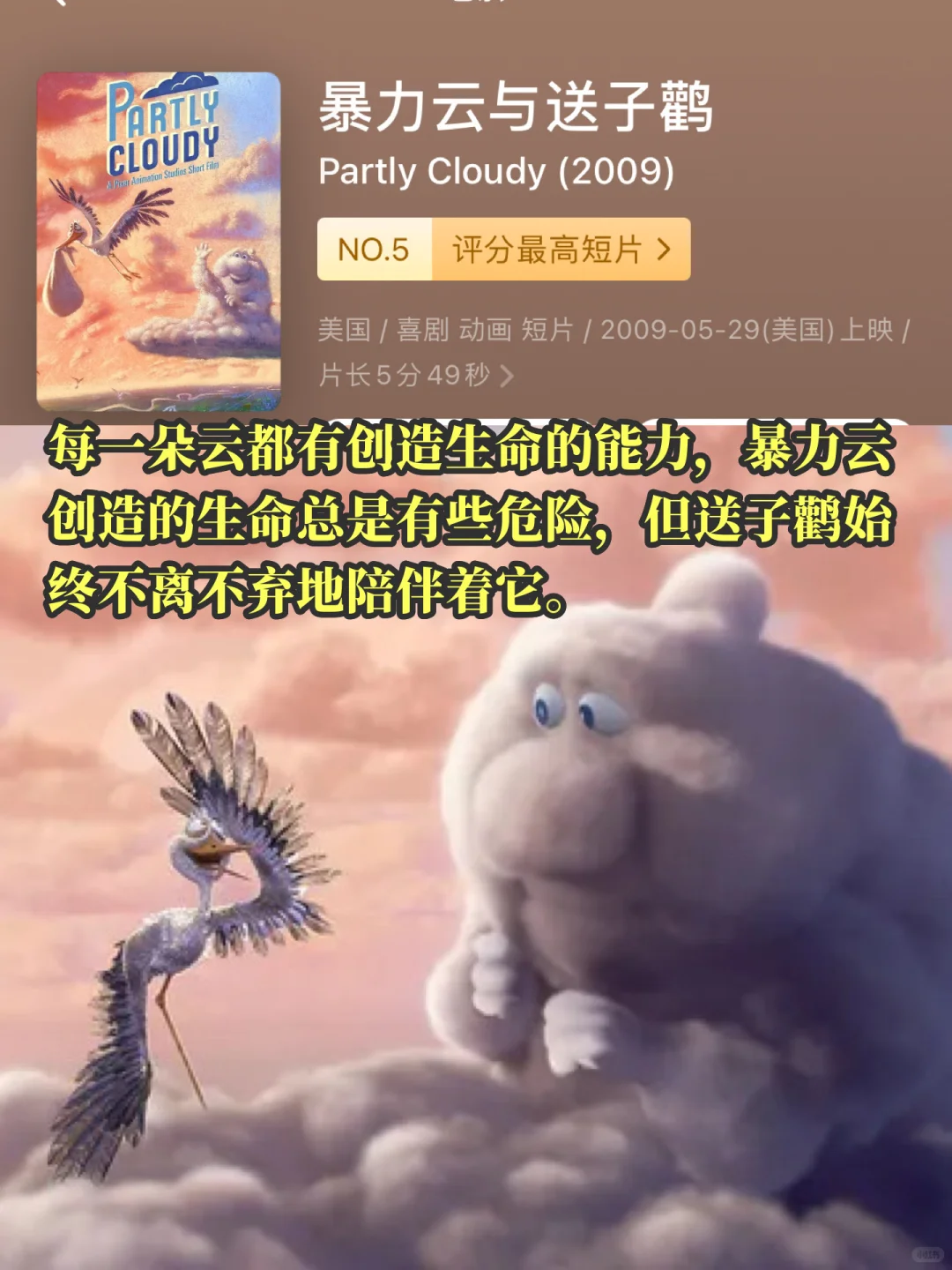 央视力荐❗️9部美国必看动画短片…