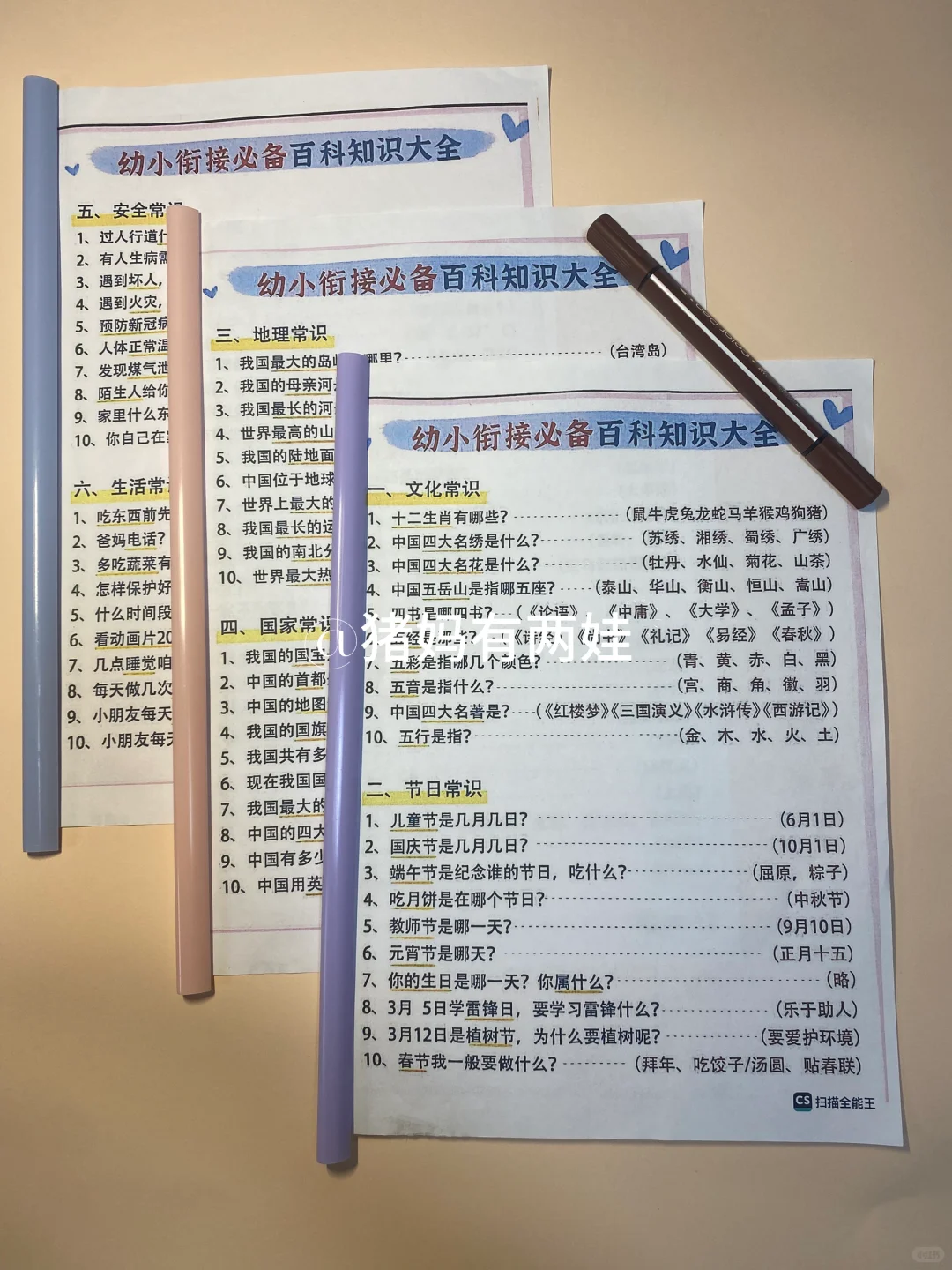 真希望幼儿园中大班的爸爸妈妈们有缘看到！
