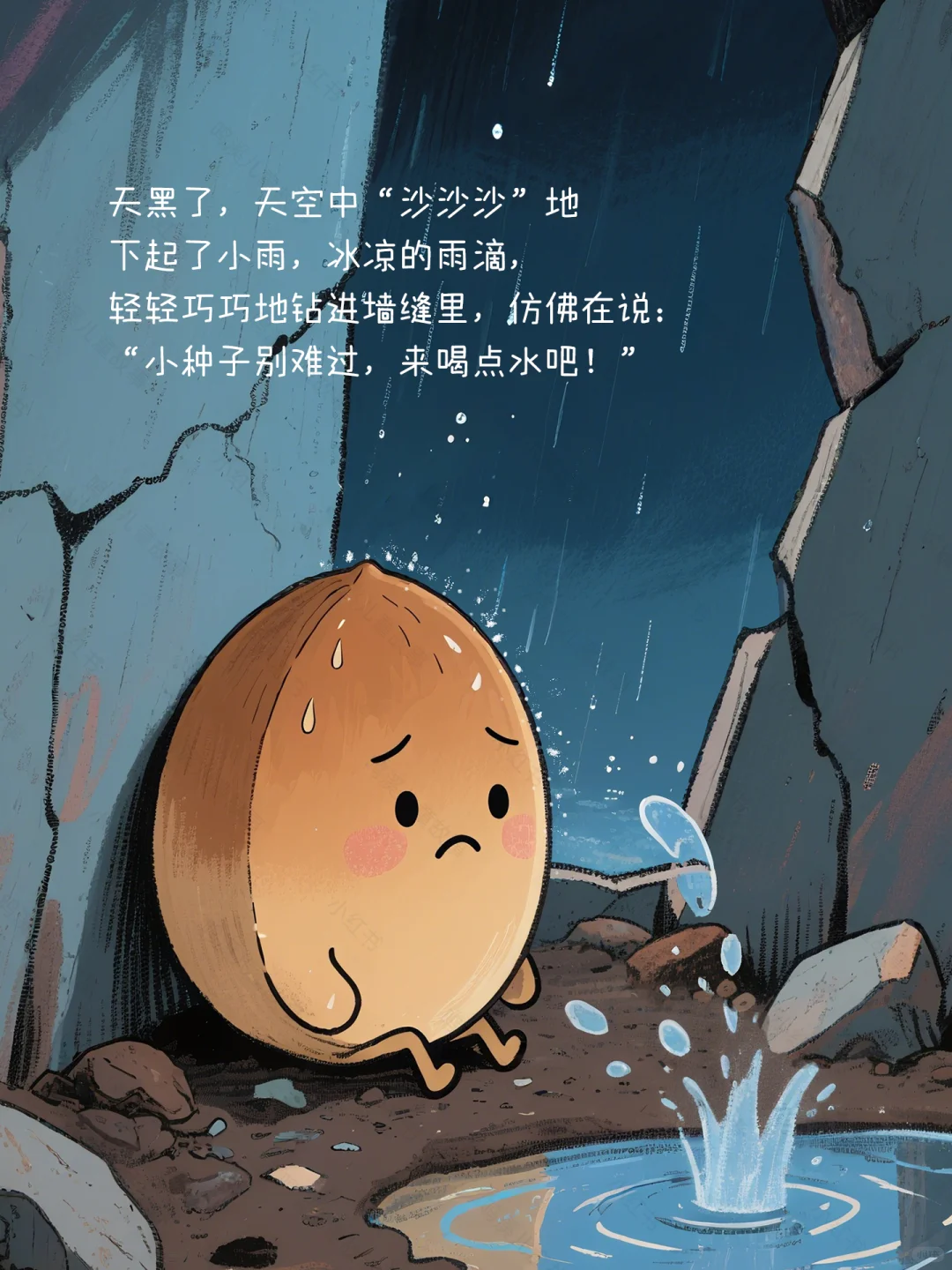 温暖治愈系丨儿童绘本故事《角落里的小种子》