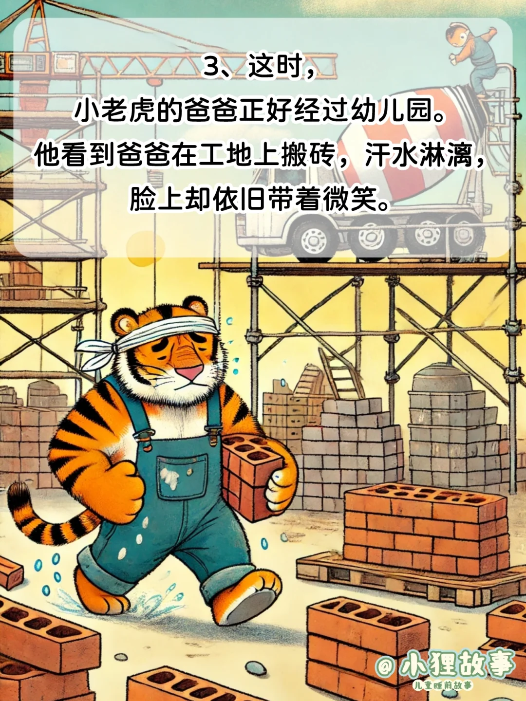 儿童睡前故事｜讲故事《学习苦还是搬砖苦》