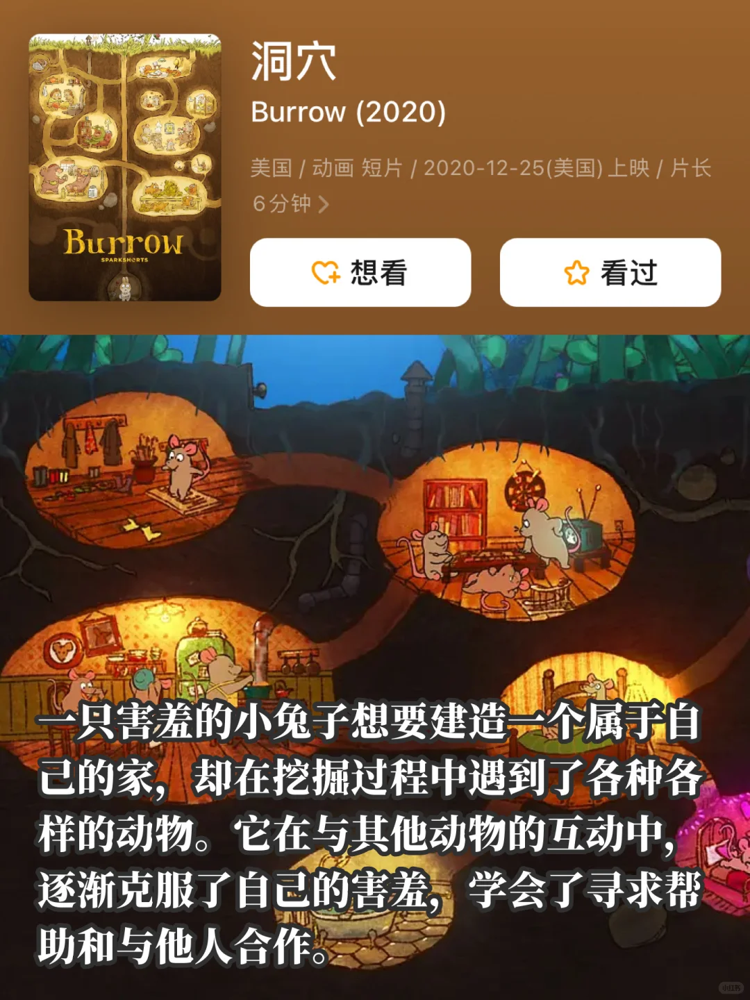 央视力荐❗️9部美国必看动画短片…