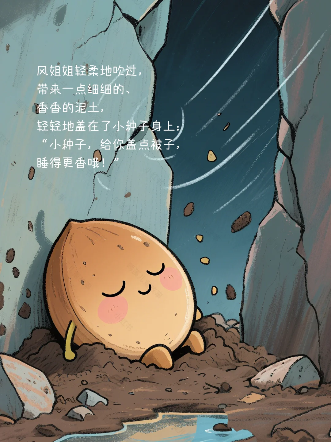 温暖治愈系丨儿童绘本故事《角落里的小种子》