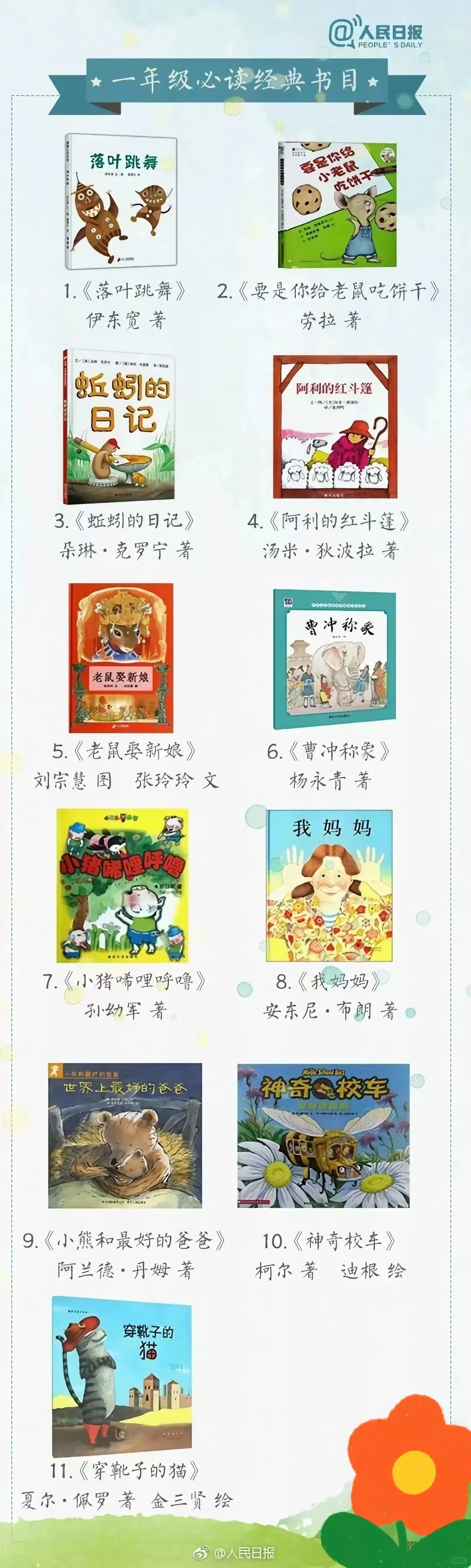 小学生暑假阅读推荐书目清单