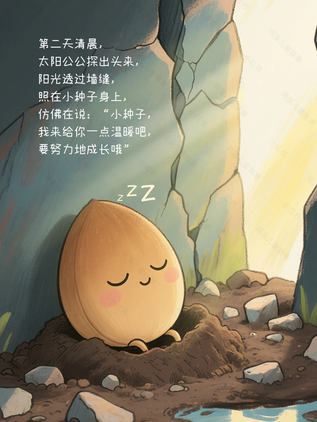 温暖治愈系丨儿童绘本故事《角落里的小种子》
