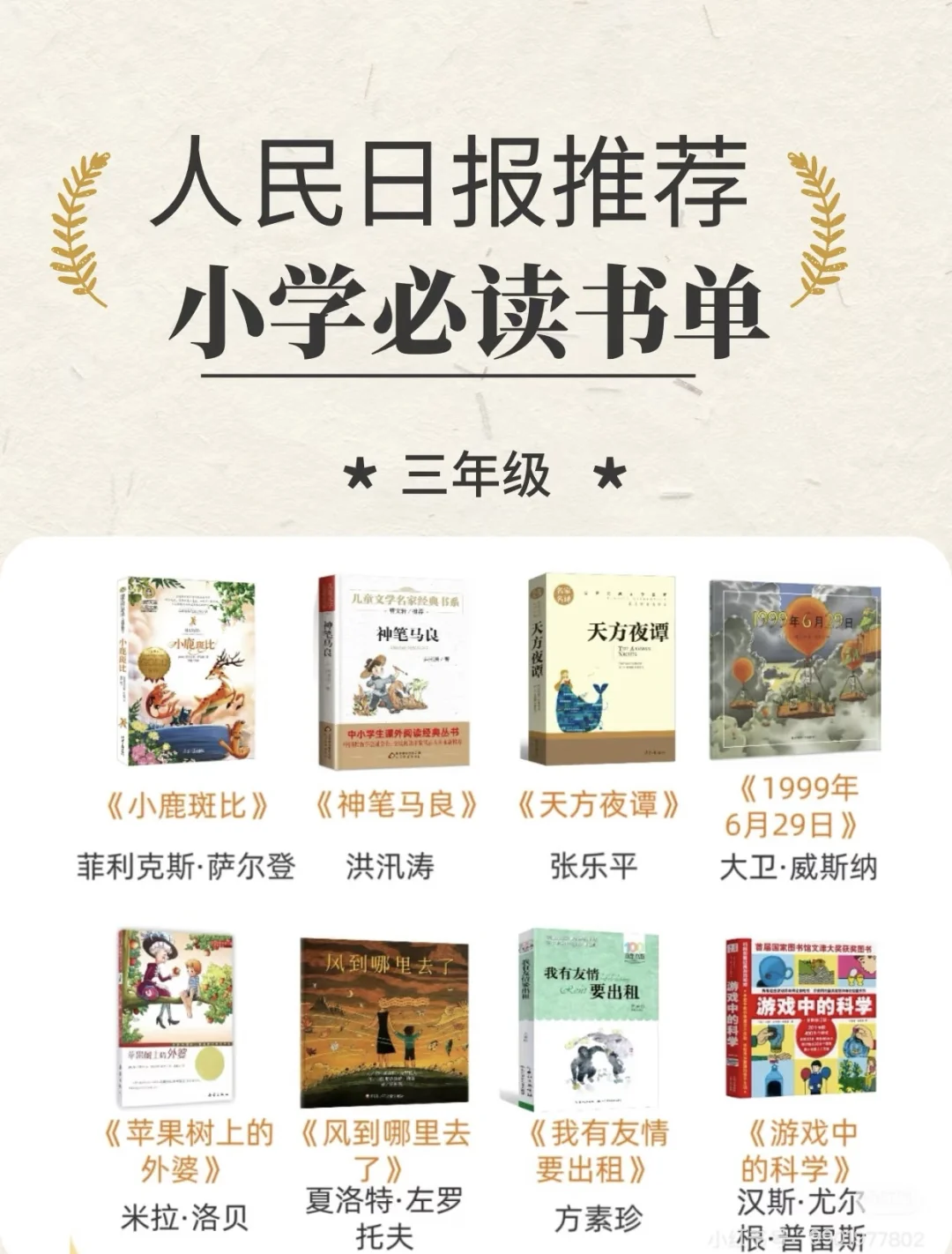 儿童必读书单📕，暑假快给孩子安排吧😄