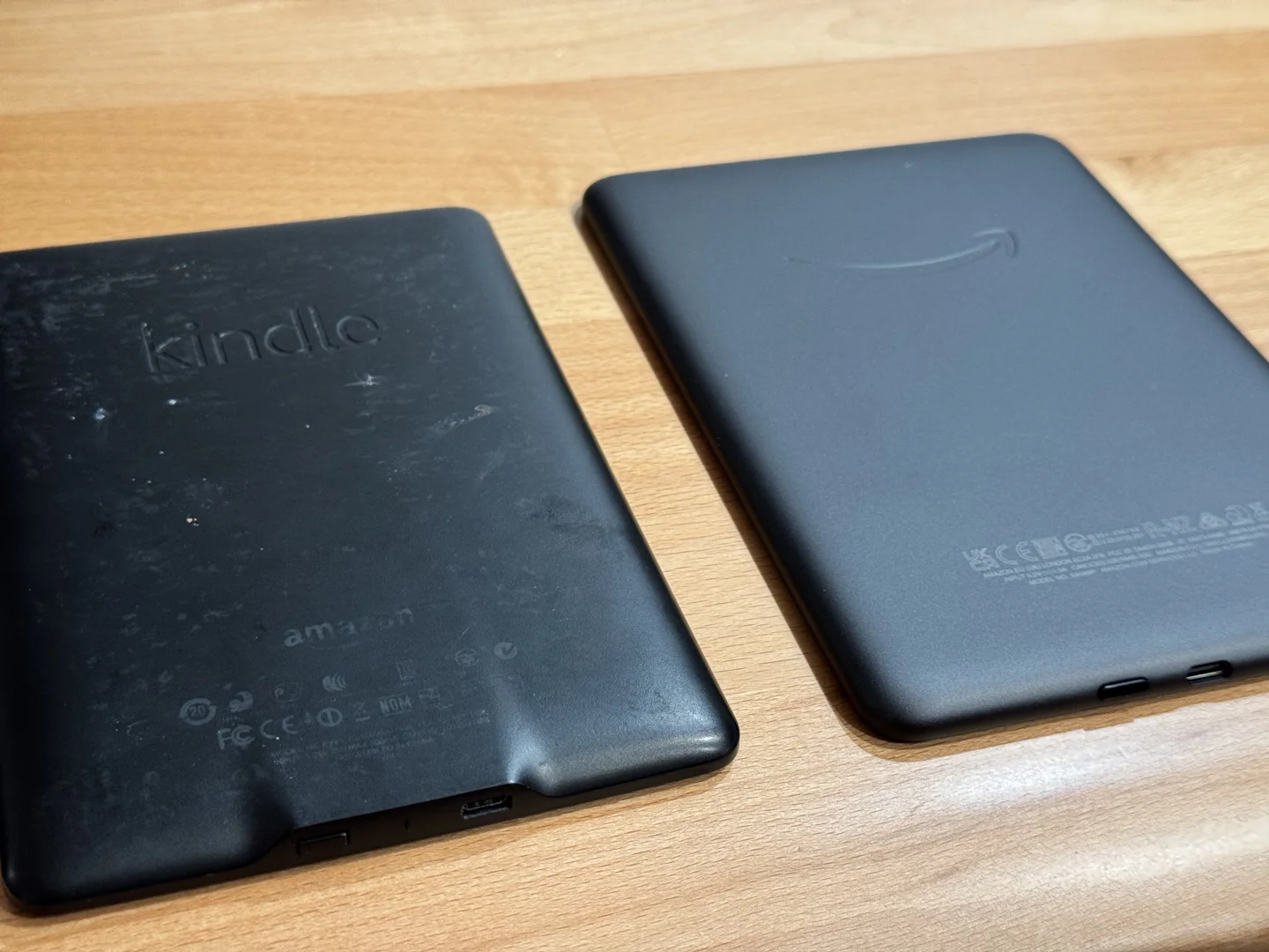 Kindle kpw1 vs kpw6