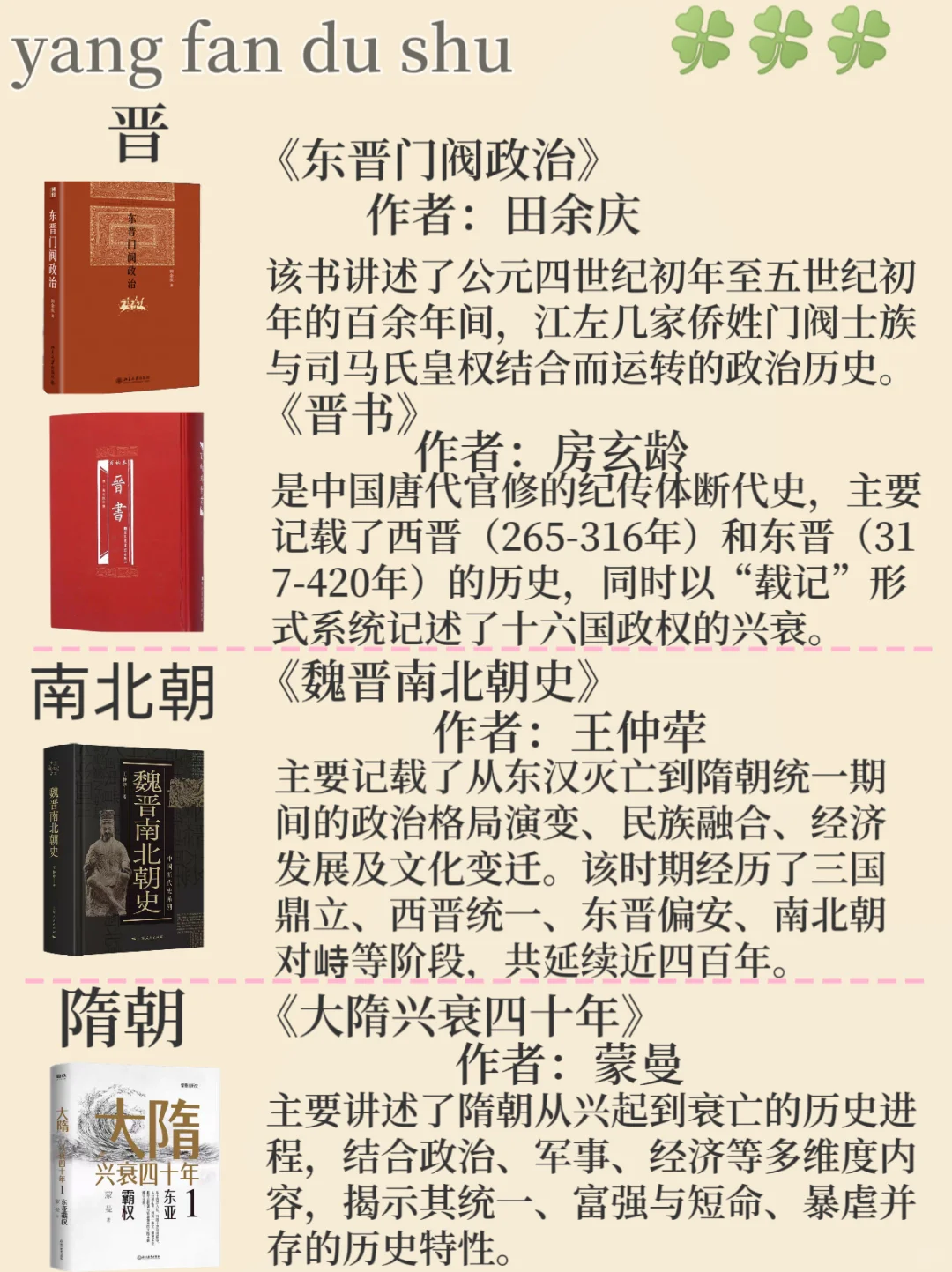 按时间顺序必看的32本历史书｜书单分享。