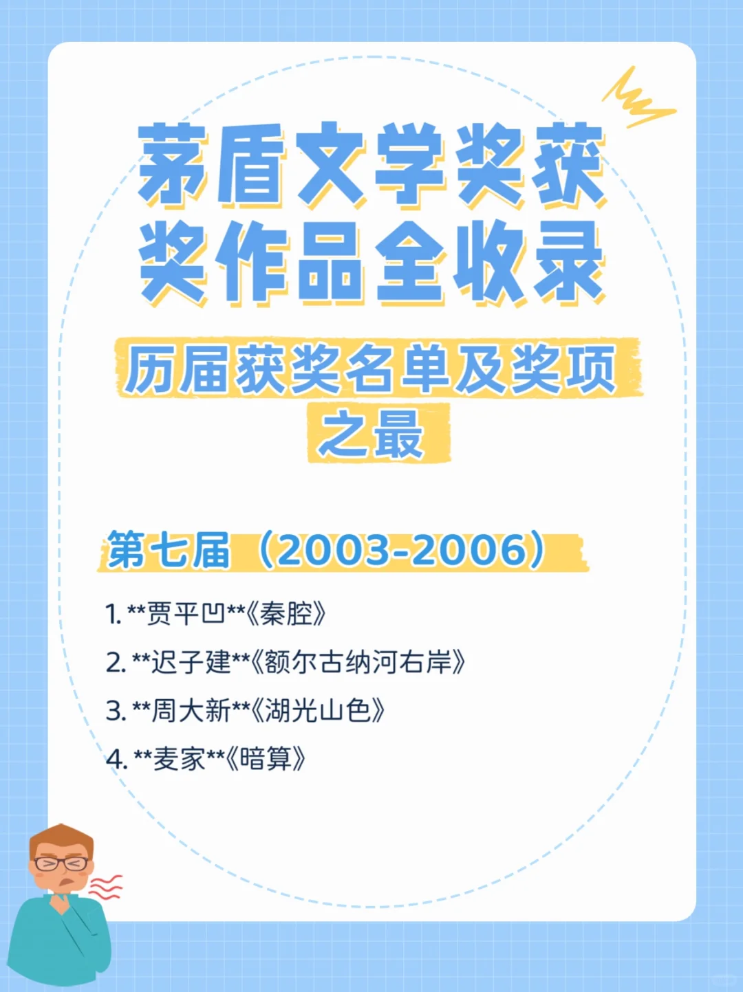 茅盾文学奖获奖作品