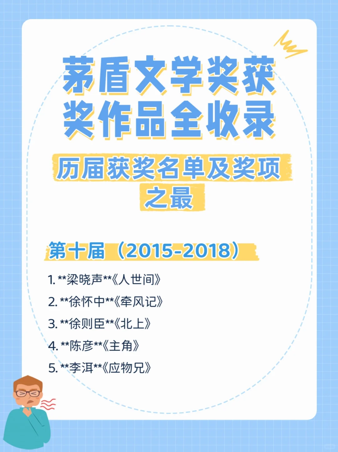 茅盾文学奖获奖作品