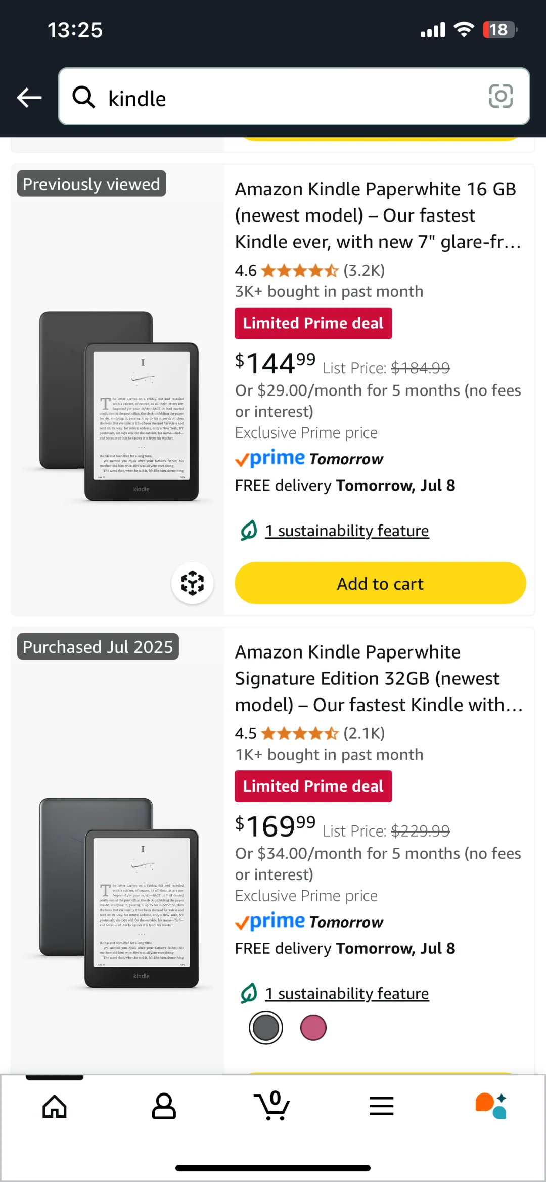 Kindle 会员日疯了