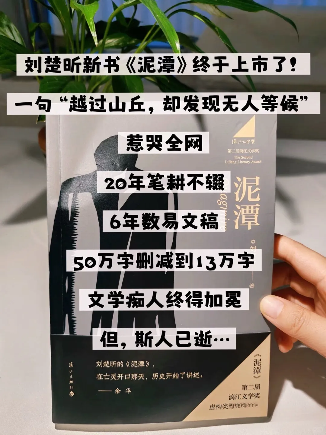刘楚昕新书《泥潭》终于上市了！🔥🔥🔥🔥🔥
