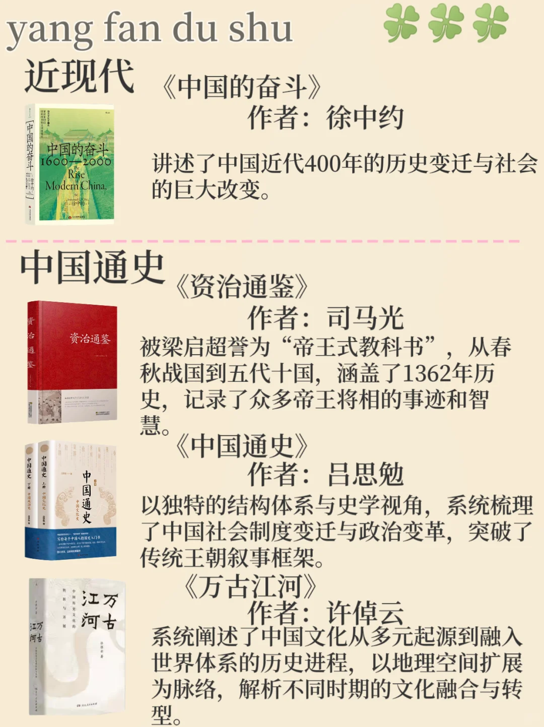 按时间顺序必看的32本历史书｜书单分享。