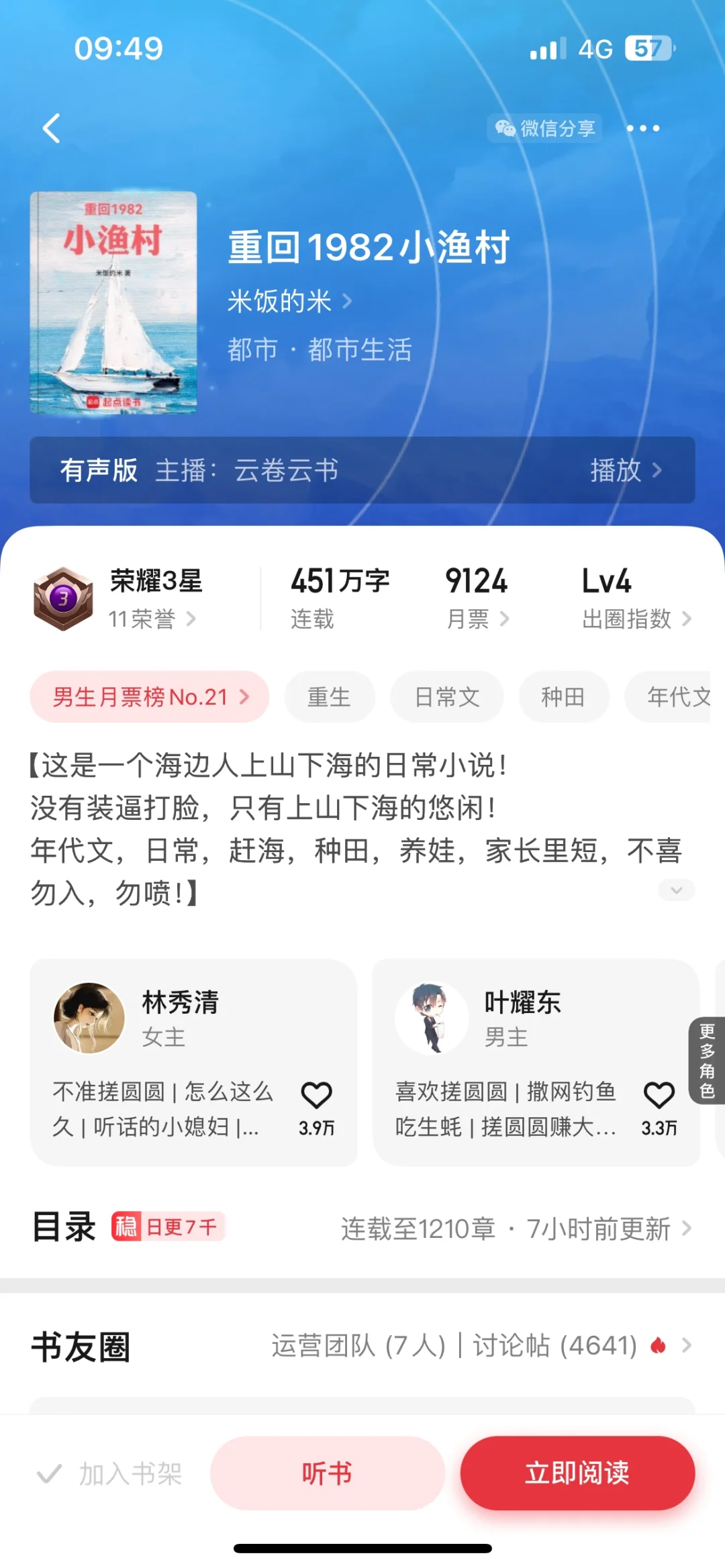 起点男频年代文
