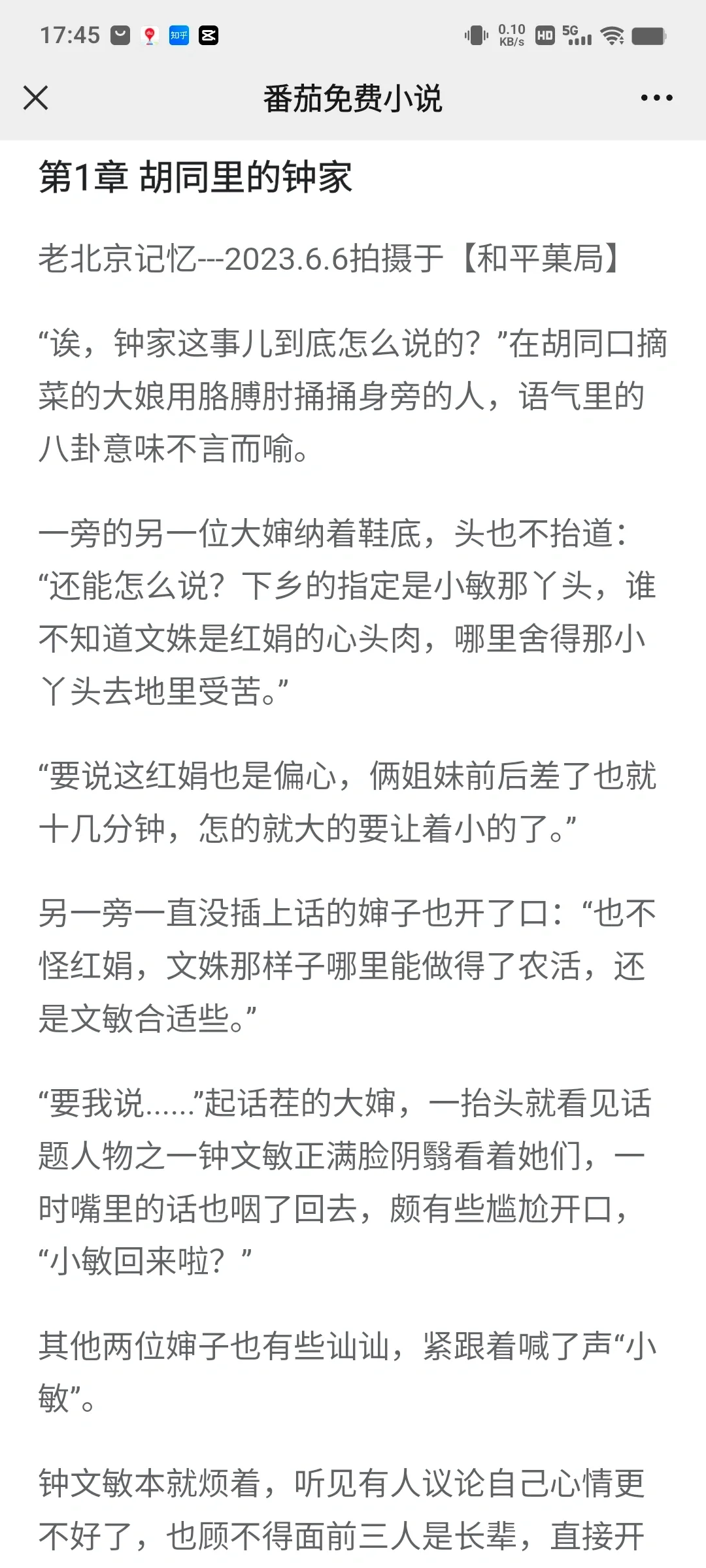 🕰️年代文❗胡同人家的烟火🌈