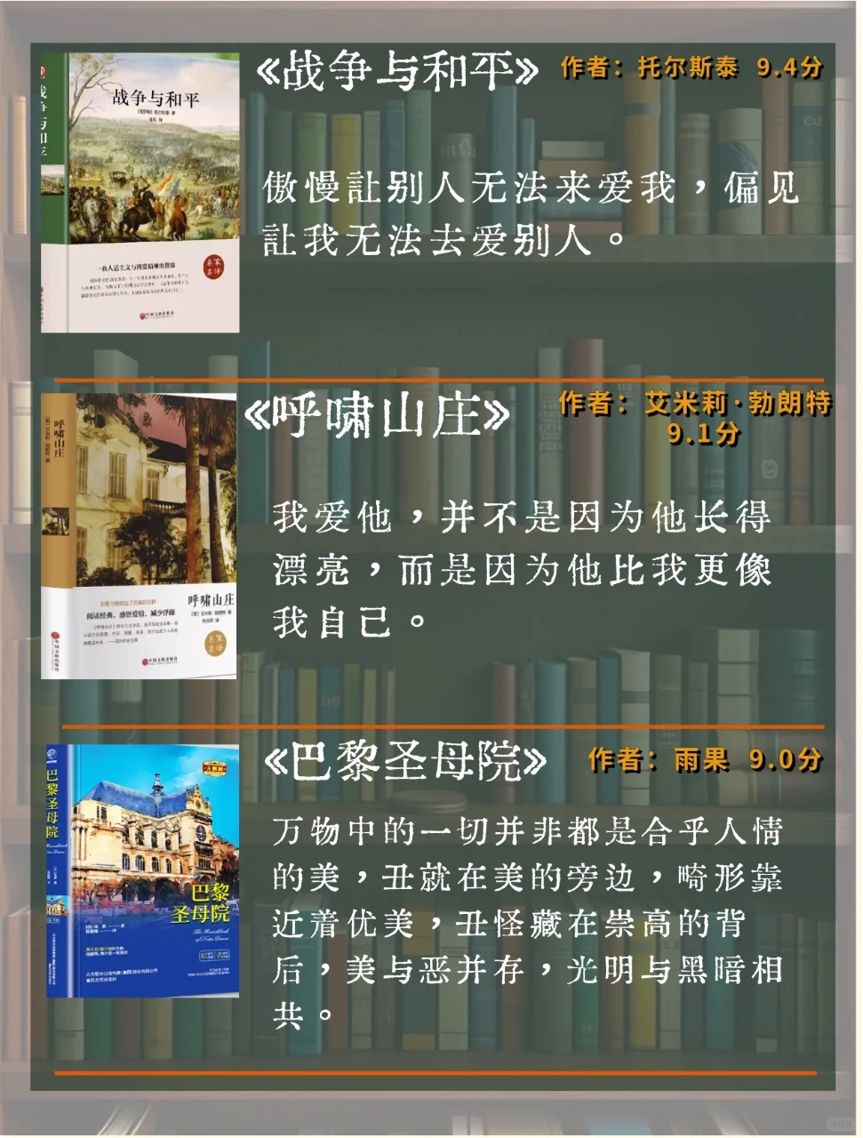 🌟改变人生的15本世界名著，你读过几本？
