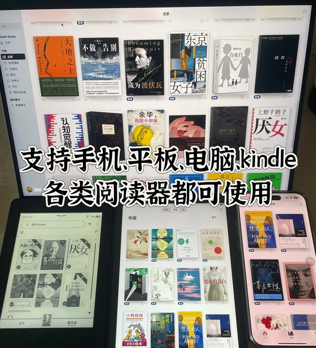 感谢小红书🙏我电子书自由啦