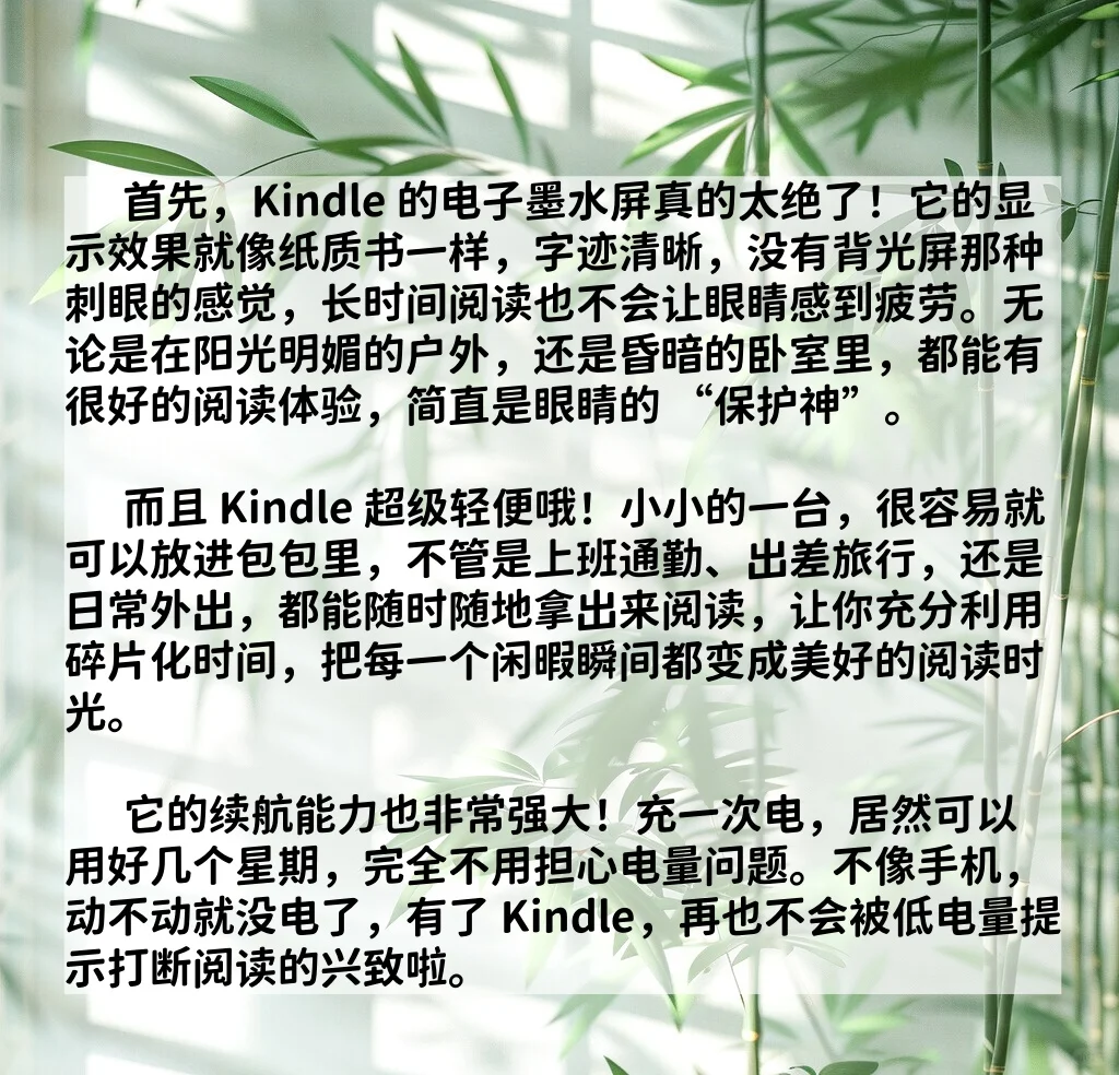 📖Kindle，开启沉浸式阅读之旅