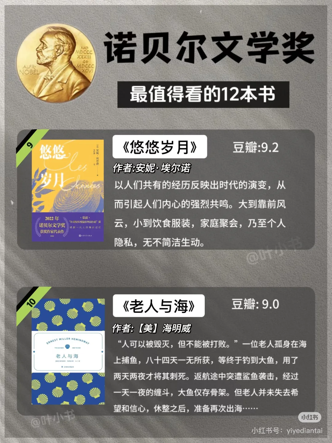 今日书单：诺奖文学经典必读的12部传世之作