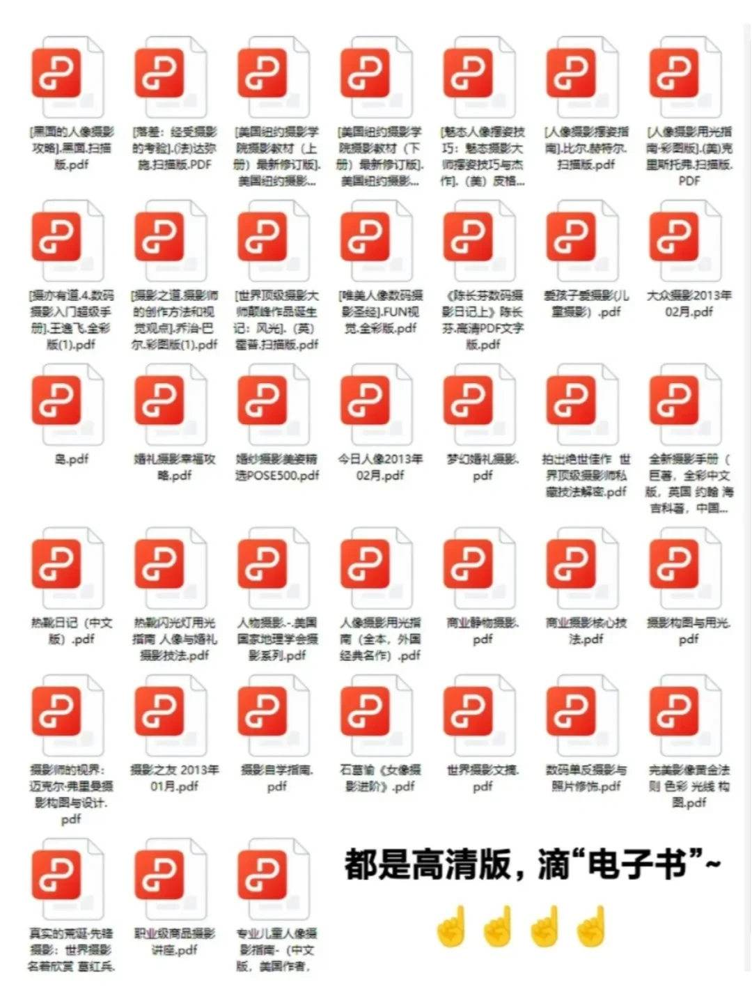 15本摄影书籍推荐，前两本就已经封神‼️