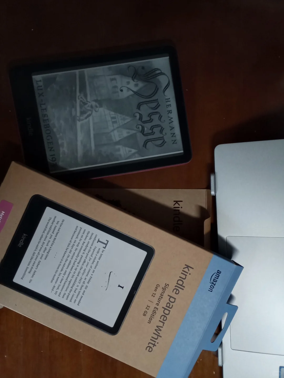 伟大的亚马逊带来我忠诚的Kindle