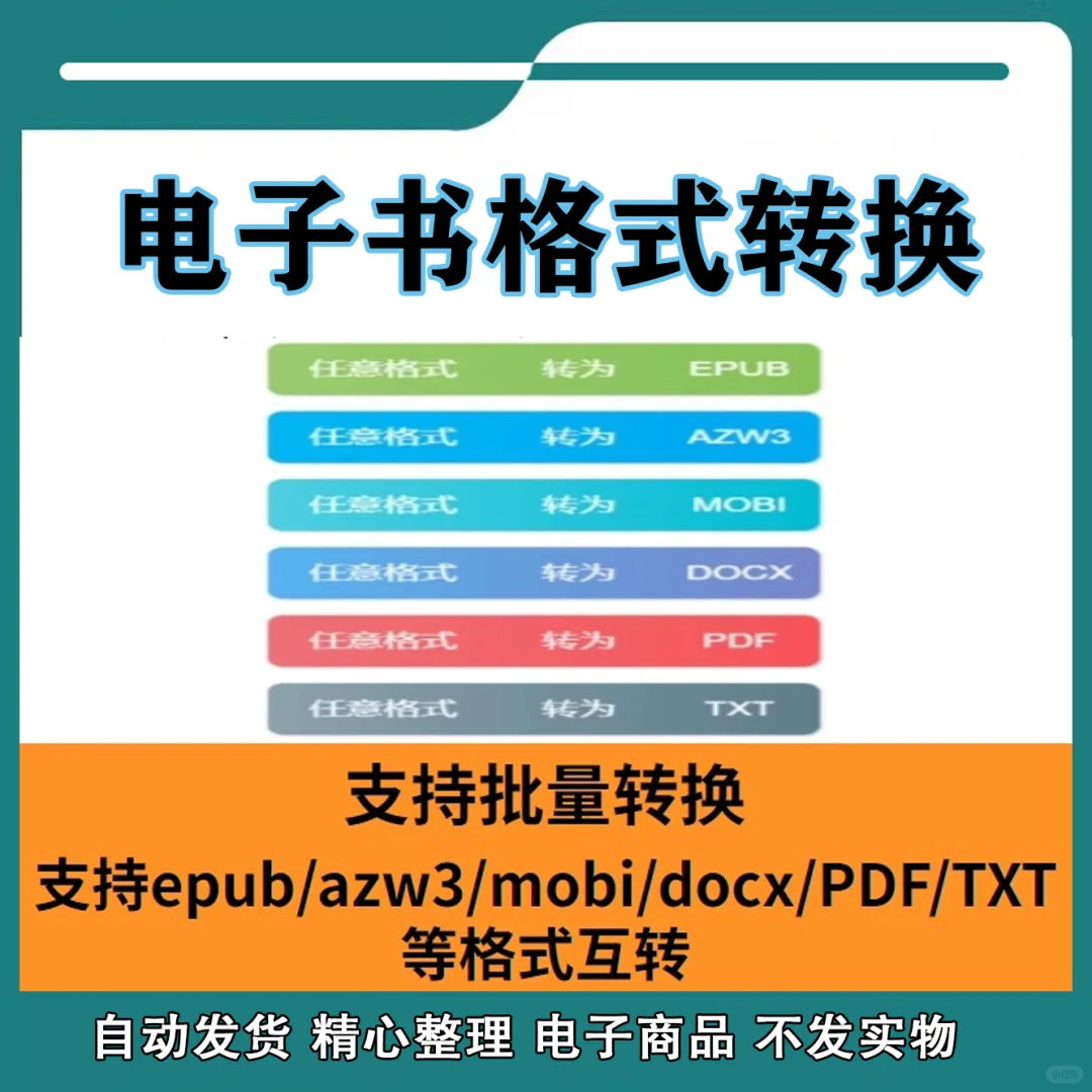 win/mac电子文档格式转换工具